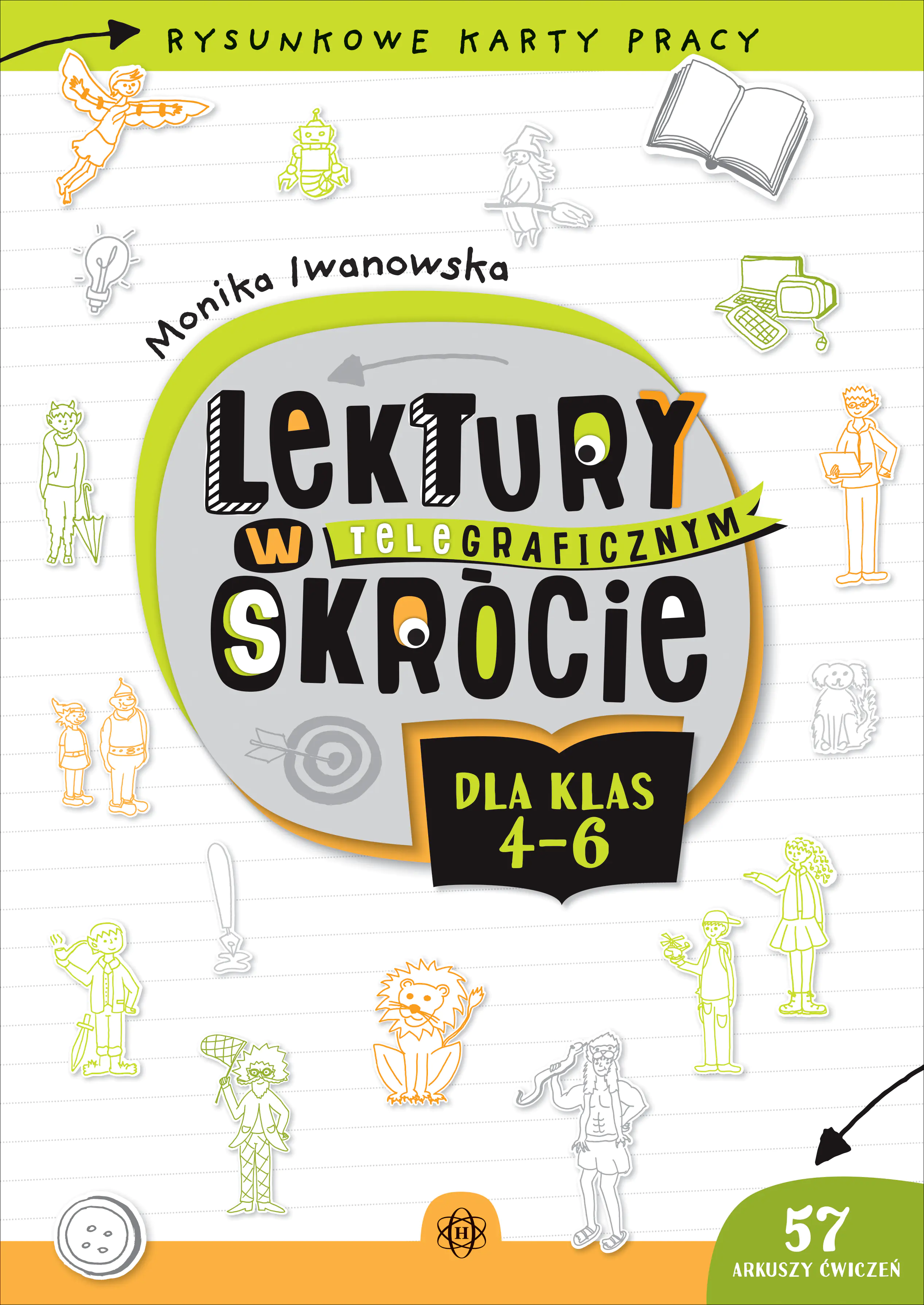 Książka - Lektury w teleGRAFICZNYM skrócie dla klas 4-6