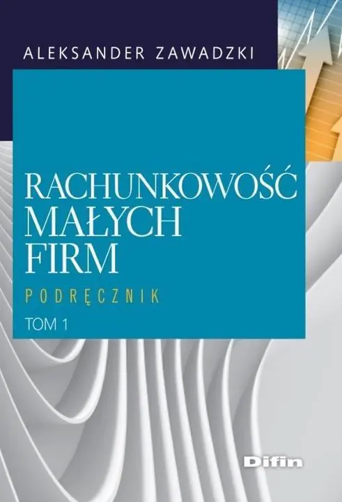 Książka - Rachunkowość małych firm