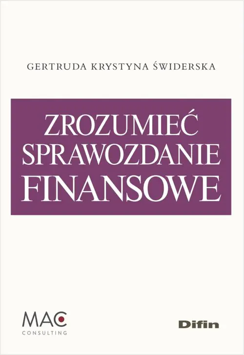 Książka - Zrozumieć sprawozdanie finansowe