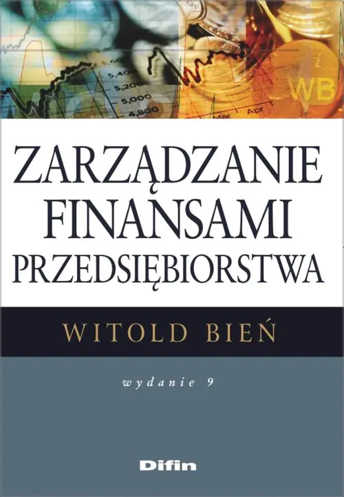 Książka - Zarządzanie finansami przedsiębiorstwa