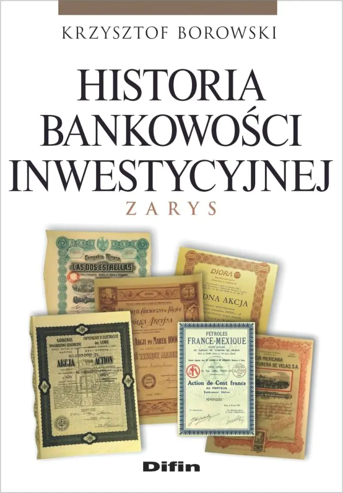 Książka - Historia bankowości inwestycyjnej