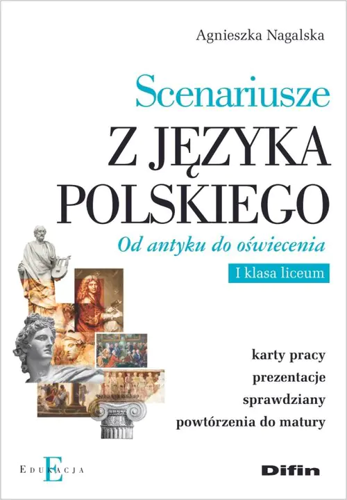 Książka - Scenariusze z języka polskiego. Od antyku do oświecenia