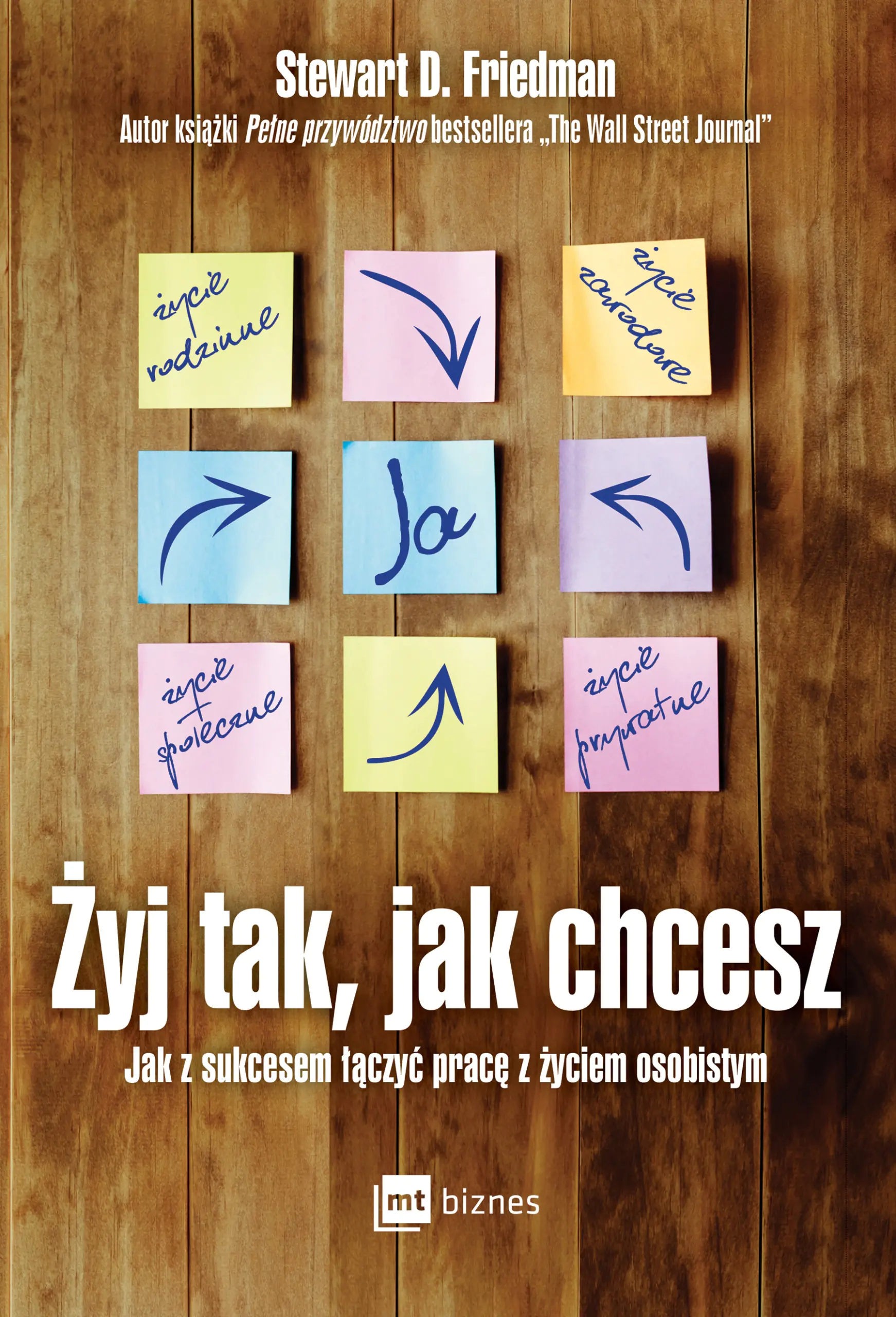 Książka - Żyj tak, jak chcesz. Jak z sukcesem łączyć pracę z życiem osobistym