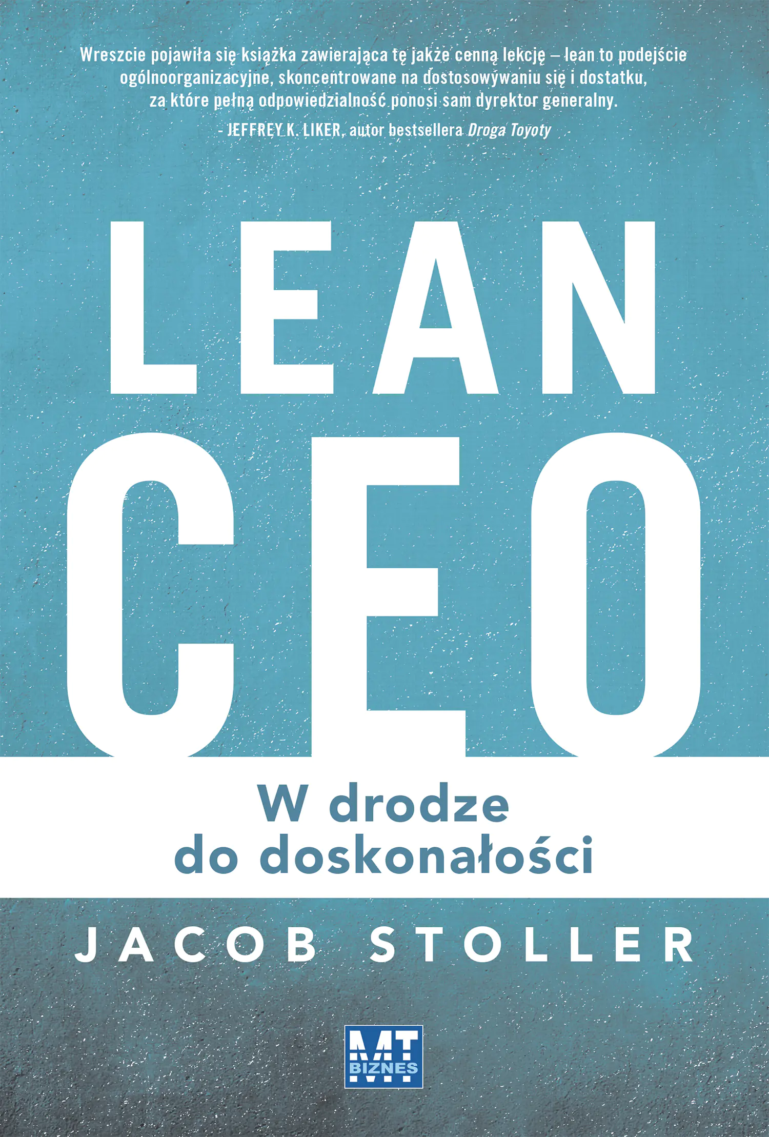 Książka - Lean CEO. W drodze do doskonałości