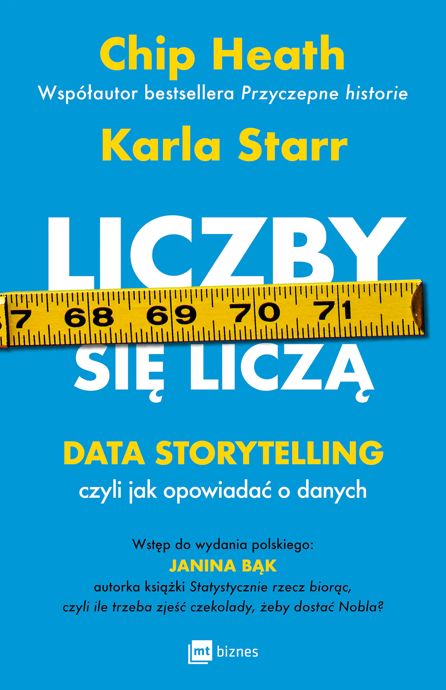 Książka - Liczby się liczą Data storytelling, czyli jak opowiadać o danych