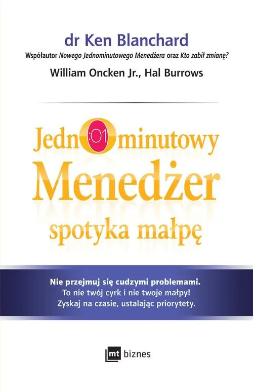 Książka - Jednominutowy Menedżer spotyka małpę