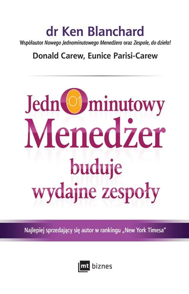 Książka - Jednominutowy Menedżer buduje wydajne zespoły