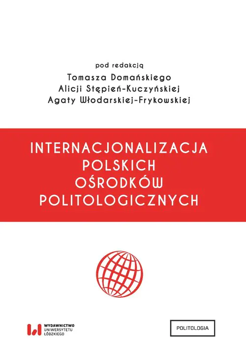 Książka - Internacjonalizacja polskich ośrodków polit.
