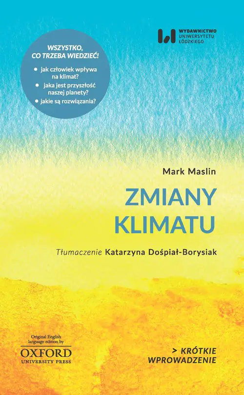 Książka - Zmiany klimatu
