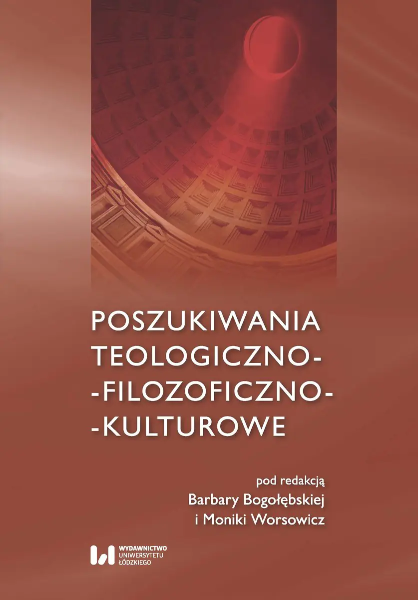 Książka - Poszukiwania teologiczno-filozoficzno-kulturowe