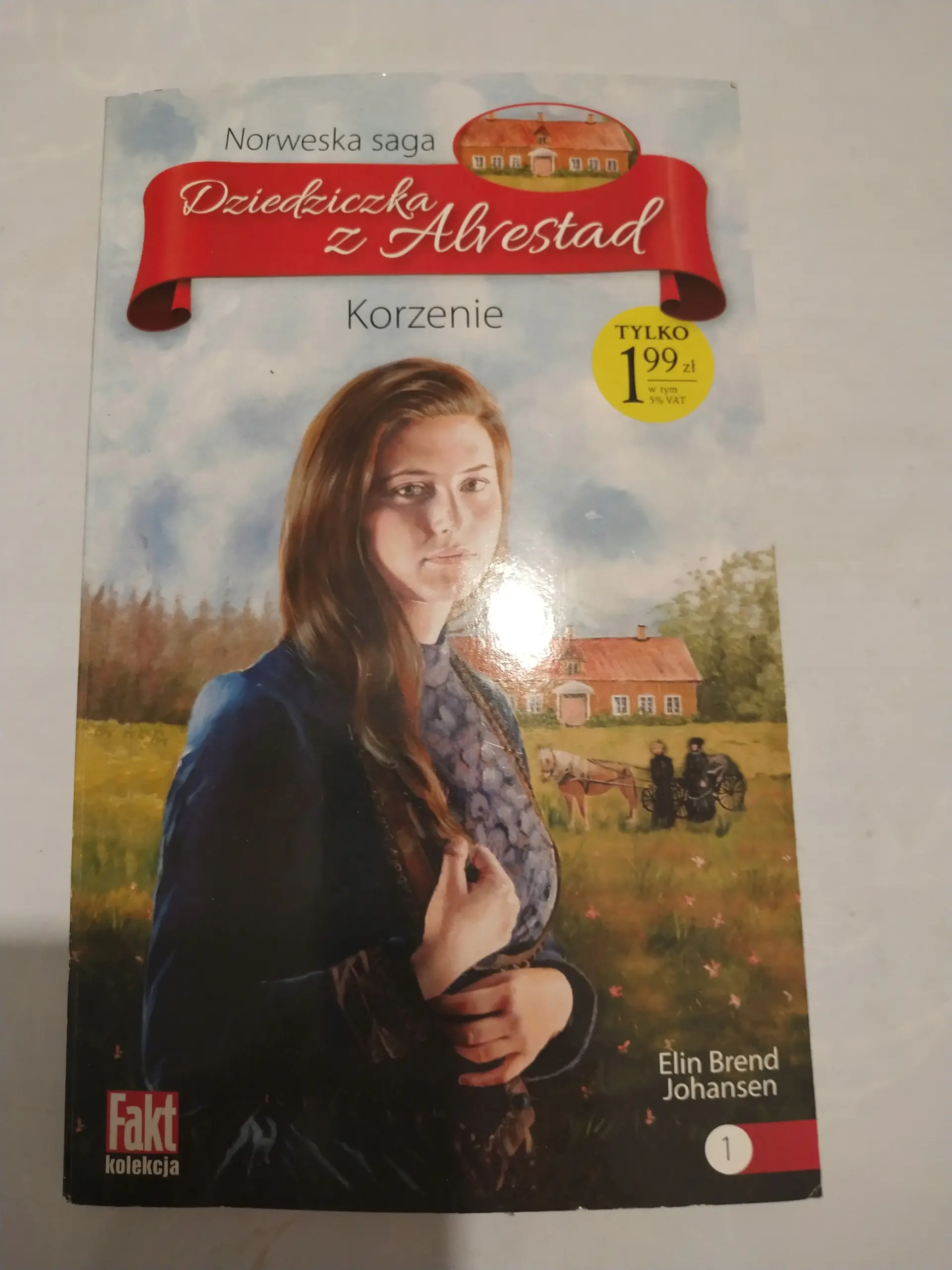 Książka - Dziedziczka z Alvestad Sekretne uczucia t. 1