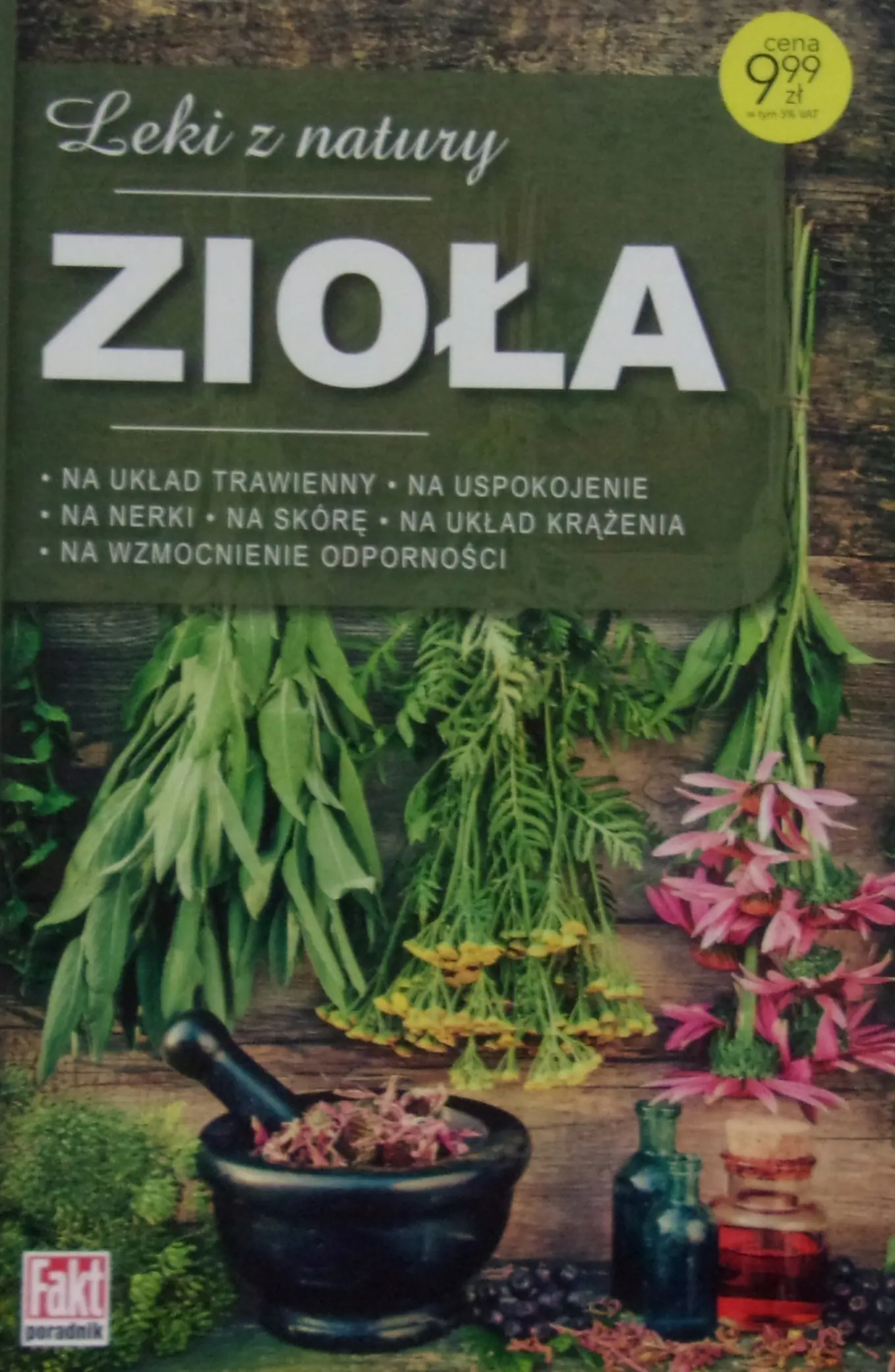 Książka - Leki z natury Zioła