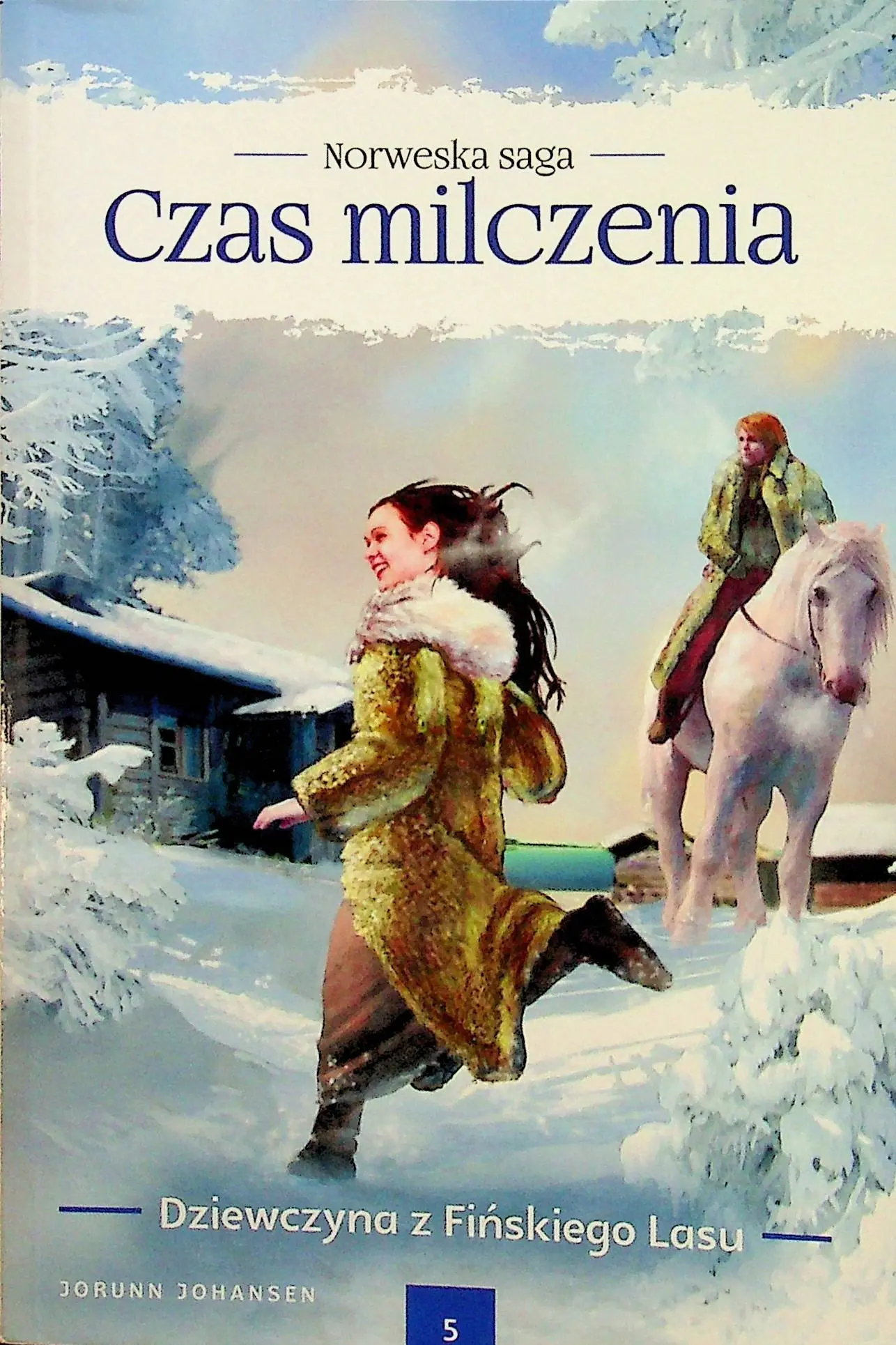 Książka - Czas milczenia Dziewczyna z fińskiego lasu