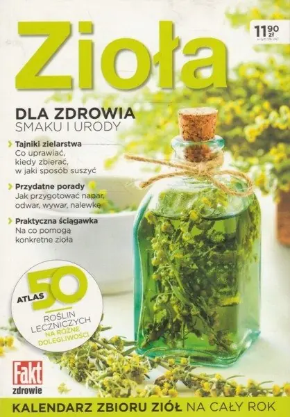 Książka - Zioła dla zdrowia smaku i urody