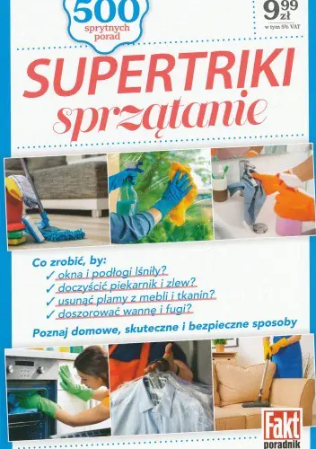Książka - Supertriki sprzątanie