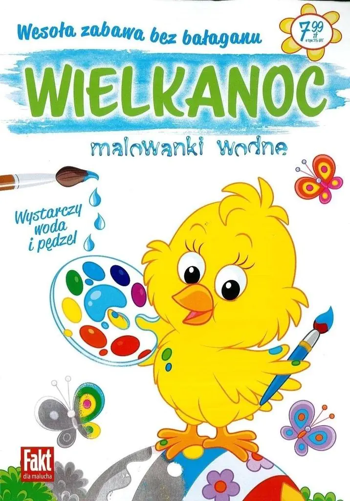 Książka - Wielkanoc. Malowanki wodne