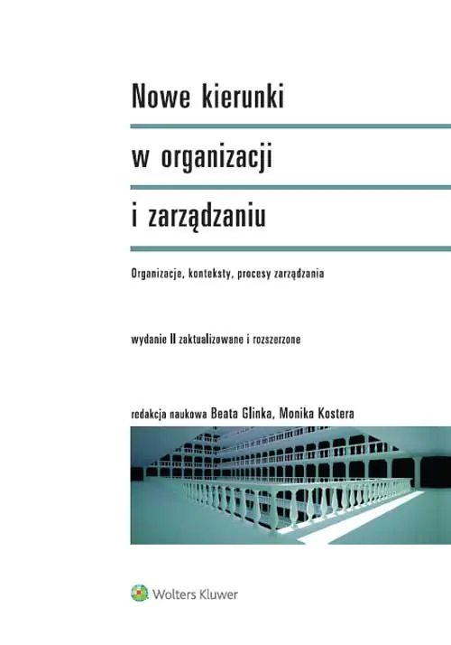Książka - Nowe kierunki w organizacji i zarządzaniu