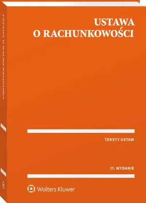 Książka - Ustawa o rachunkowości w.17