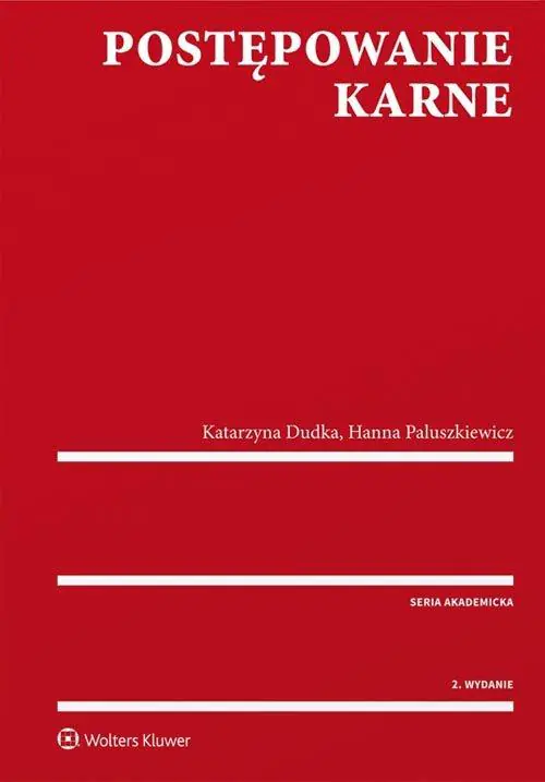 Książka - Postępowanie karne