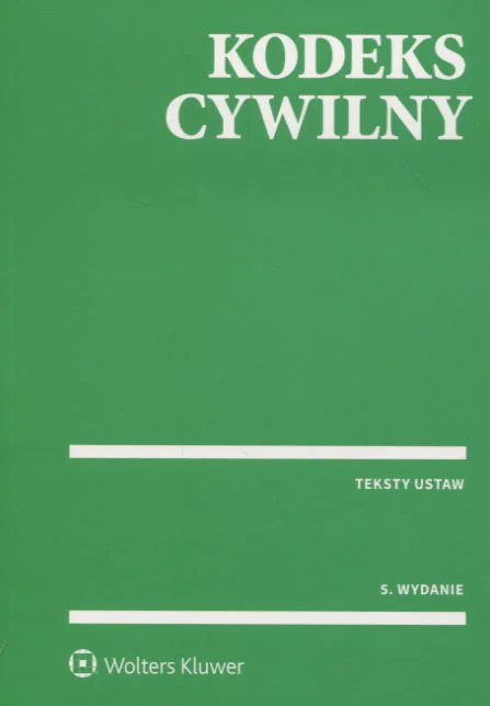 Książka - Kodeks cywilny. Przepisy