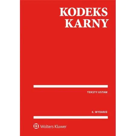 Książka - Kodeks karny w.6