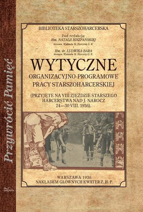 Książka - Wytyczne organizacyjno-programowe pracy starszoharcerskiej