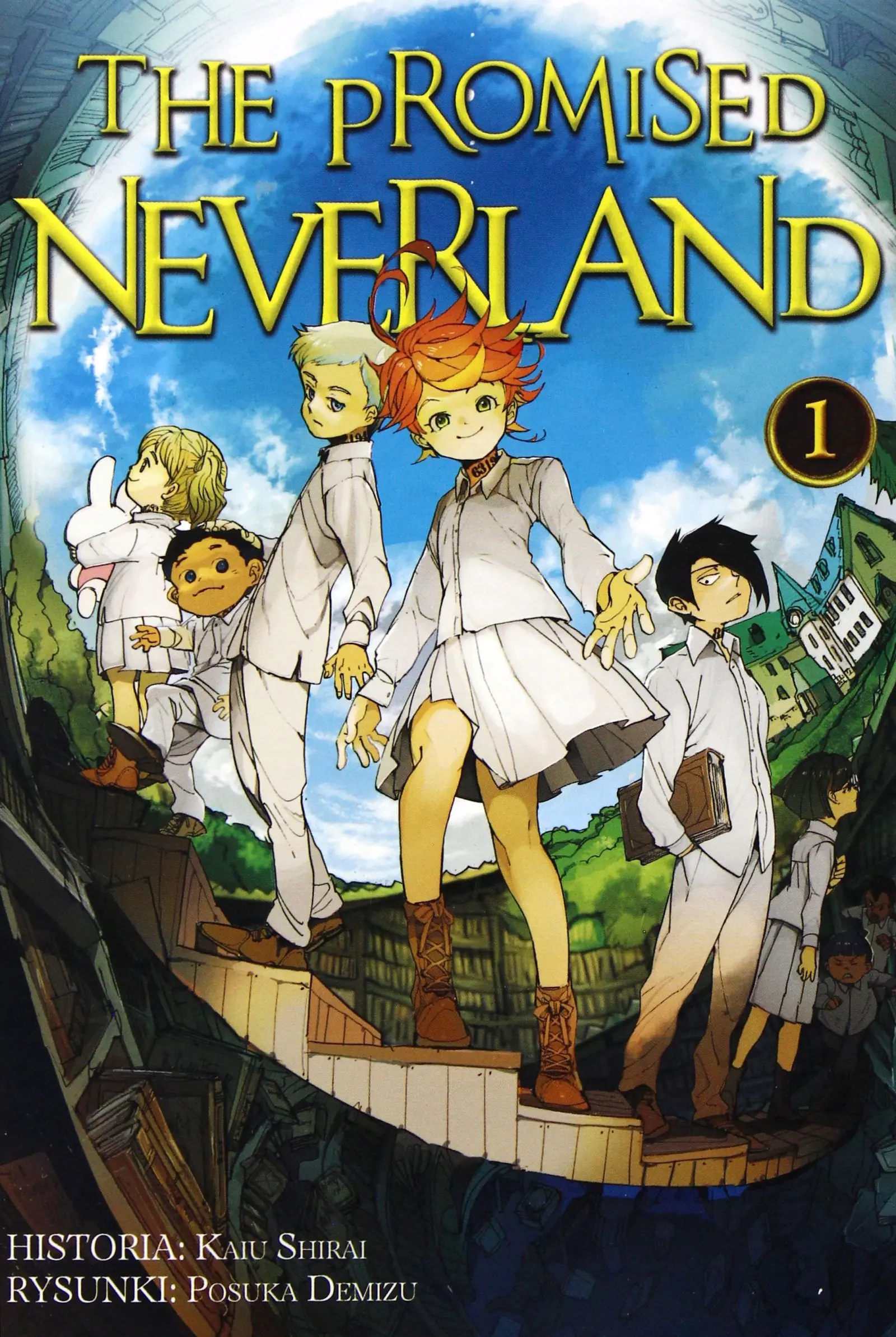 Książka - The Promised Neverland. Tom 1