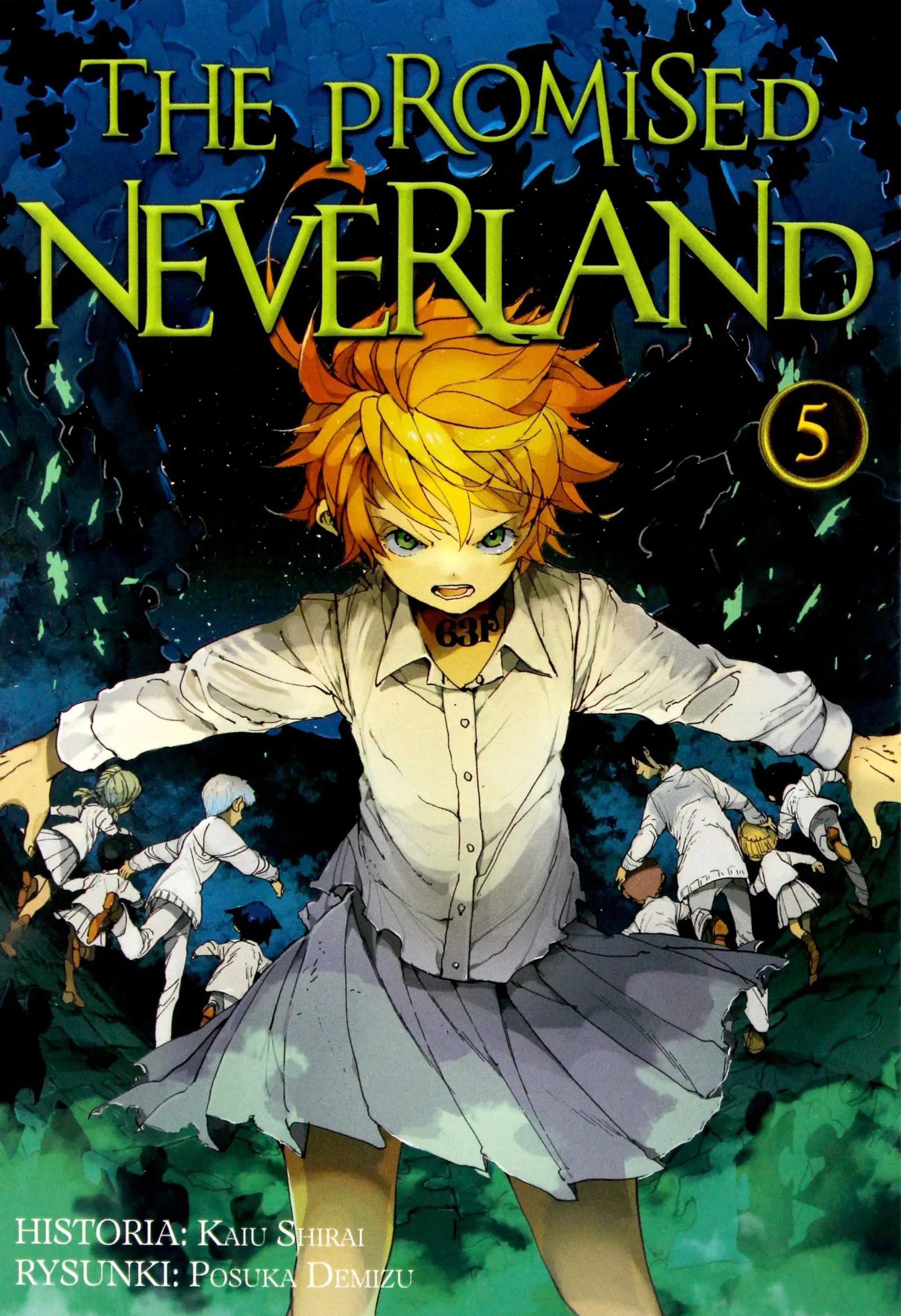 Książka - The Promised Neverland. Tom 5