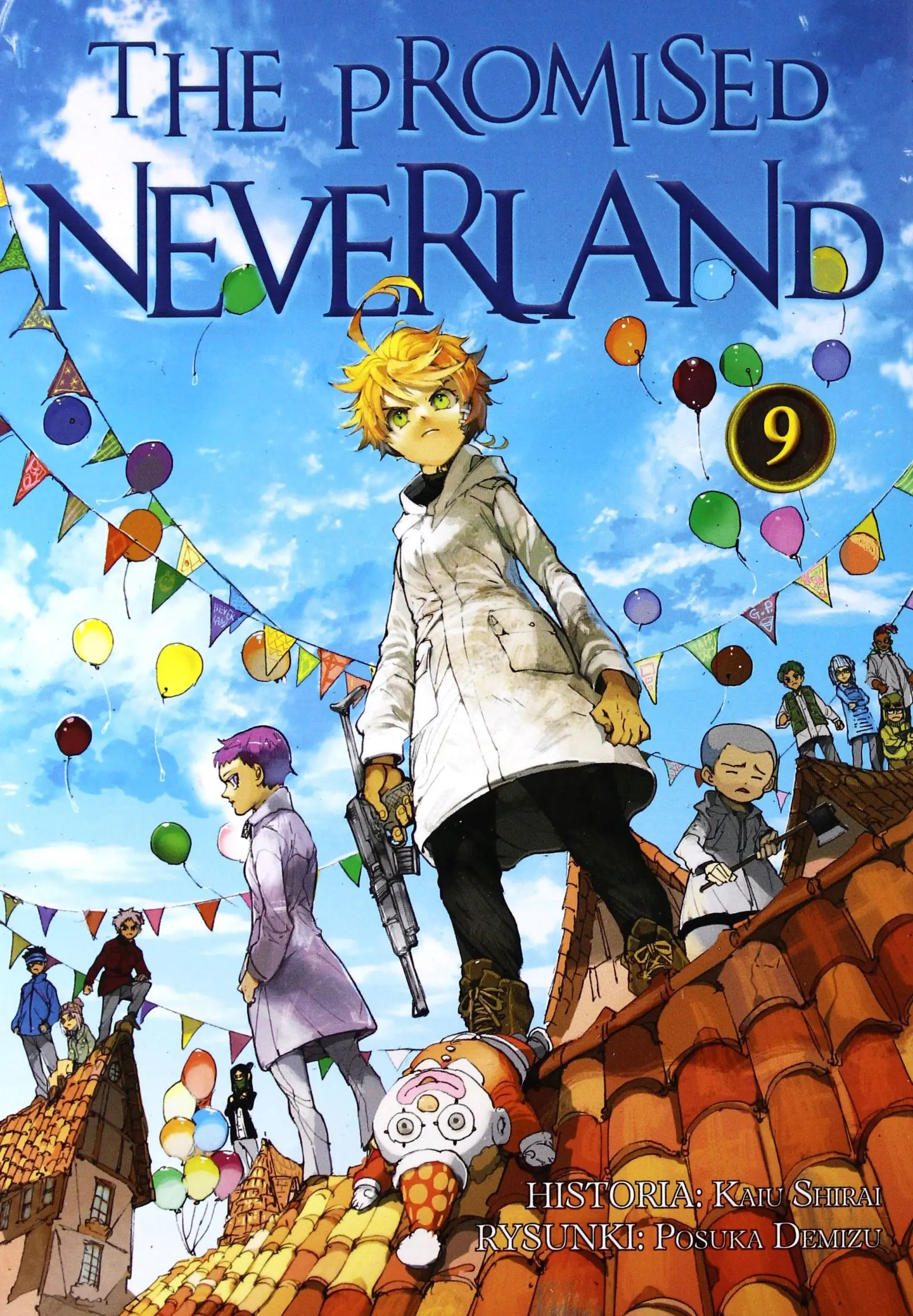 Książka - The Promised Neverland. Tom 9