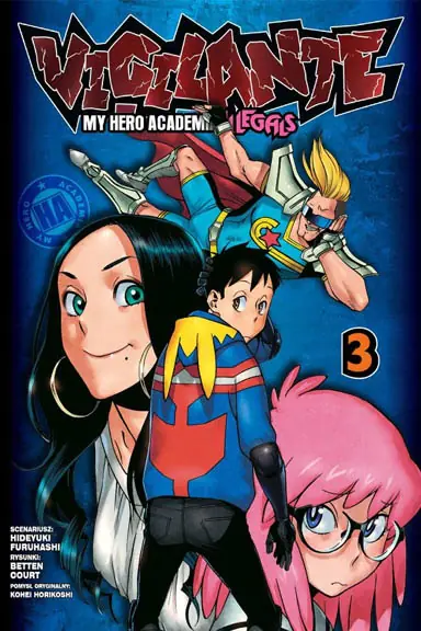 Książka - Vigilante My Hero Academia Illegals. Tom 3