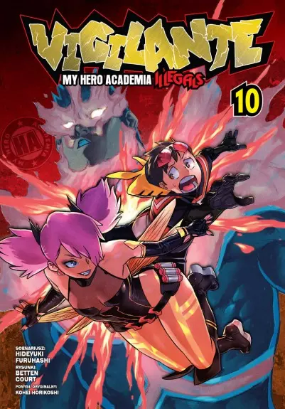 Książka - Vigilante My Hero Academia Illegals. Tom 10