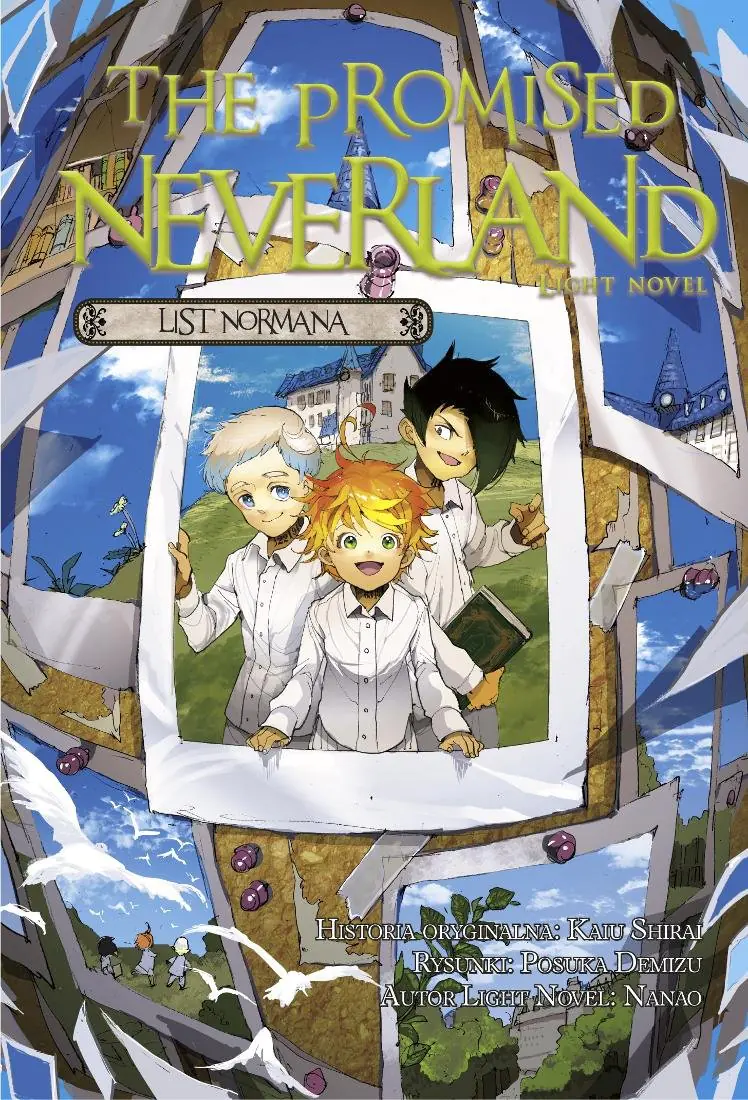 Książka - List Normana. The Promised Neverland. Light Novel