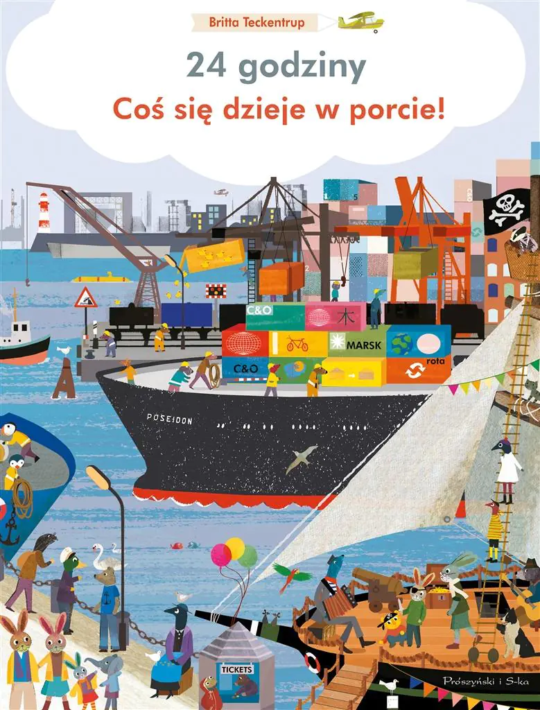Książka - Coś się dzieje w porcie! 24 godziny