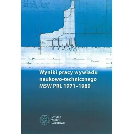 Książka - Wyniki pracy wywiadu naukowo-technicznego MSW...