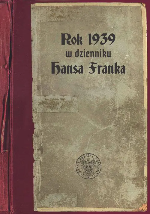 Książka - Rok 1939 w dzienniku hansa franka
