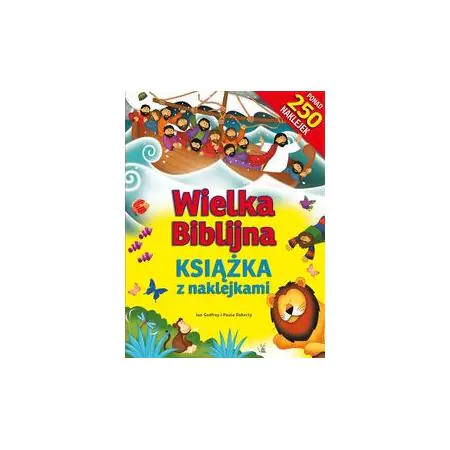 Wielka Biblijna książka z naklejkami