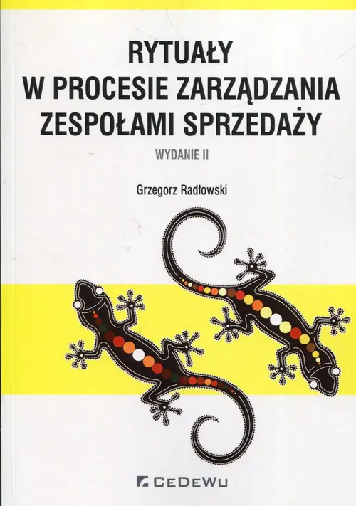 Książka - Rytuały w procesie zarządzania zespołami sprzedaży