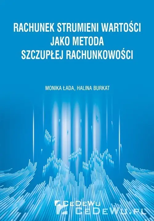 Książka - Rachunek strumieni wartości jako metoda szczupłej rachunkowości