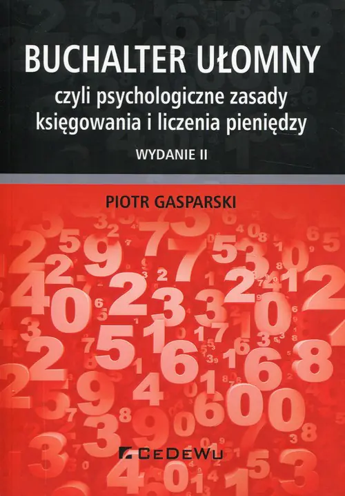 Książka - Buchalter ułomny, czyli psychologiczne zasady...