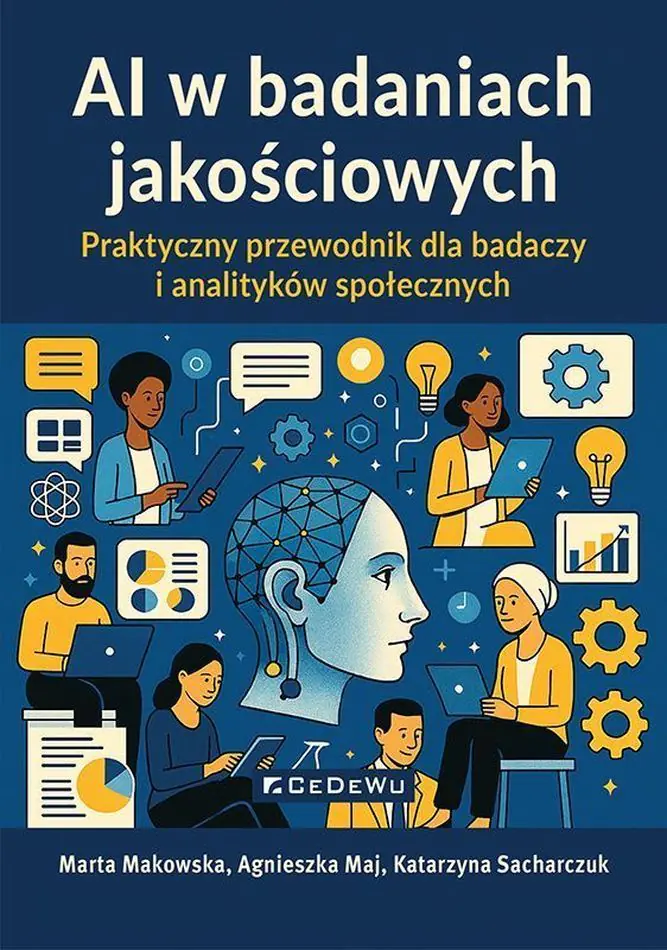 Książka - AI w badaniach jakościowych. Praktyczny przewodnik dla badaczy i analityków społecznych