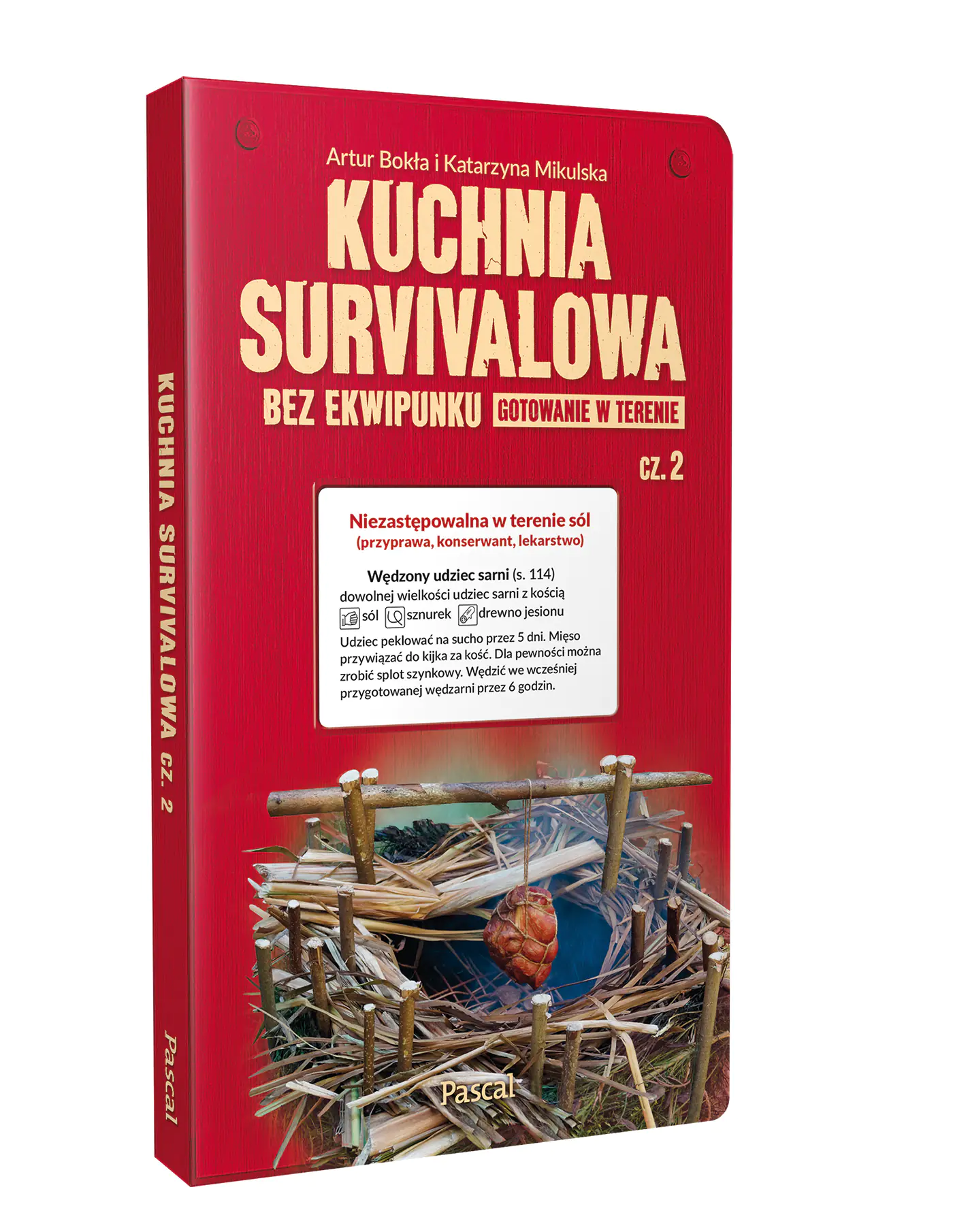Książka - Kuchnia survivalowa bez ekwipunku. Gotowanie w terenie. Część 2