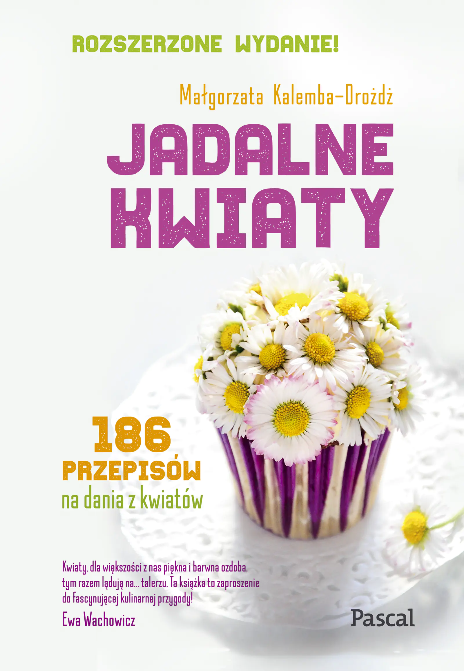 Książka - Jadalne kwiaty