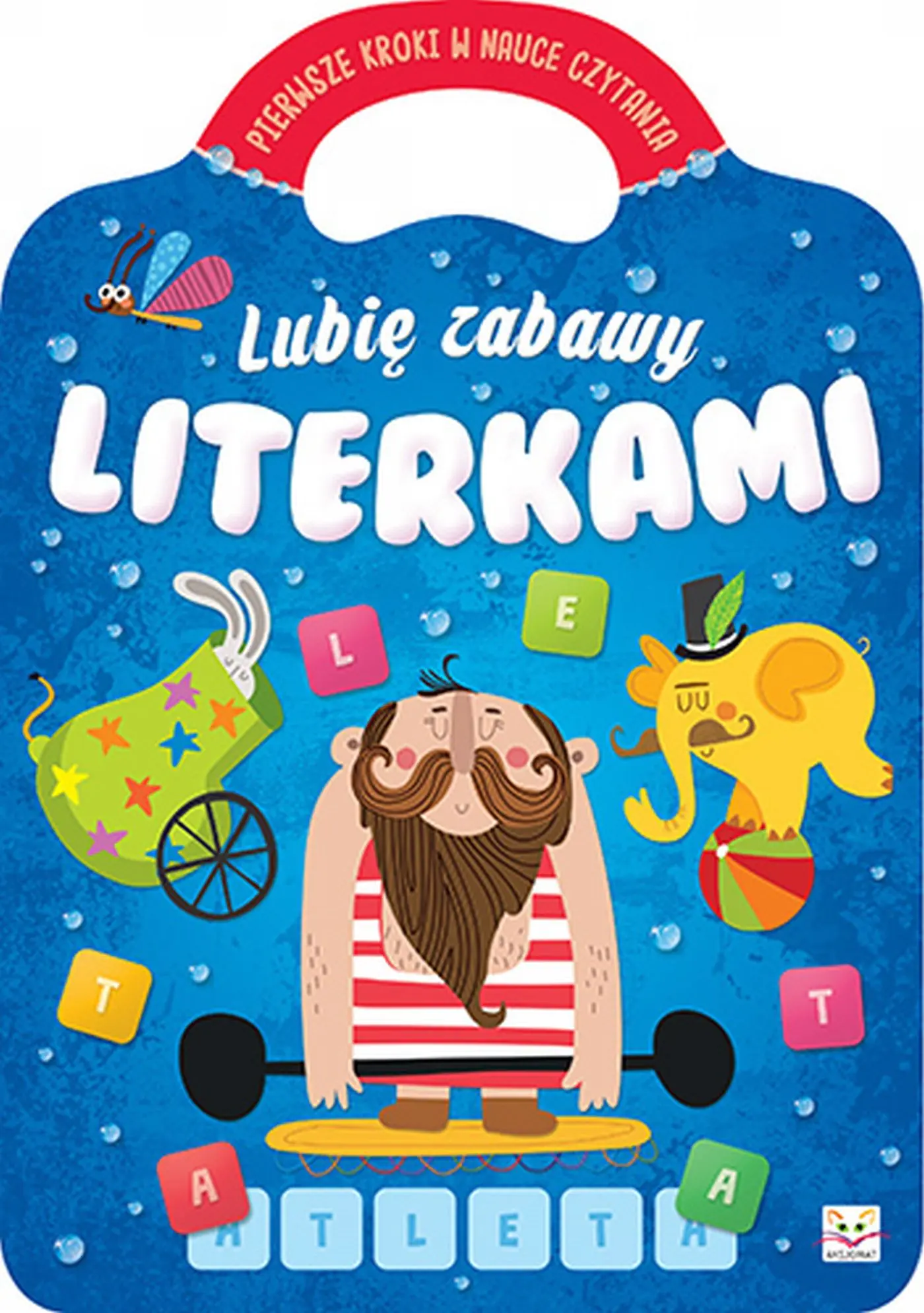 Książka - Lubię zabawy literkami. Pierwsze kroki w nauce czytania