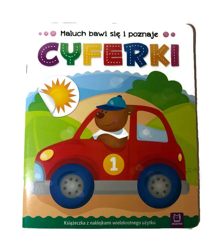 Książka - Maluch bawi się i poznaje. Cyferki