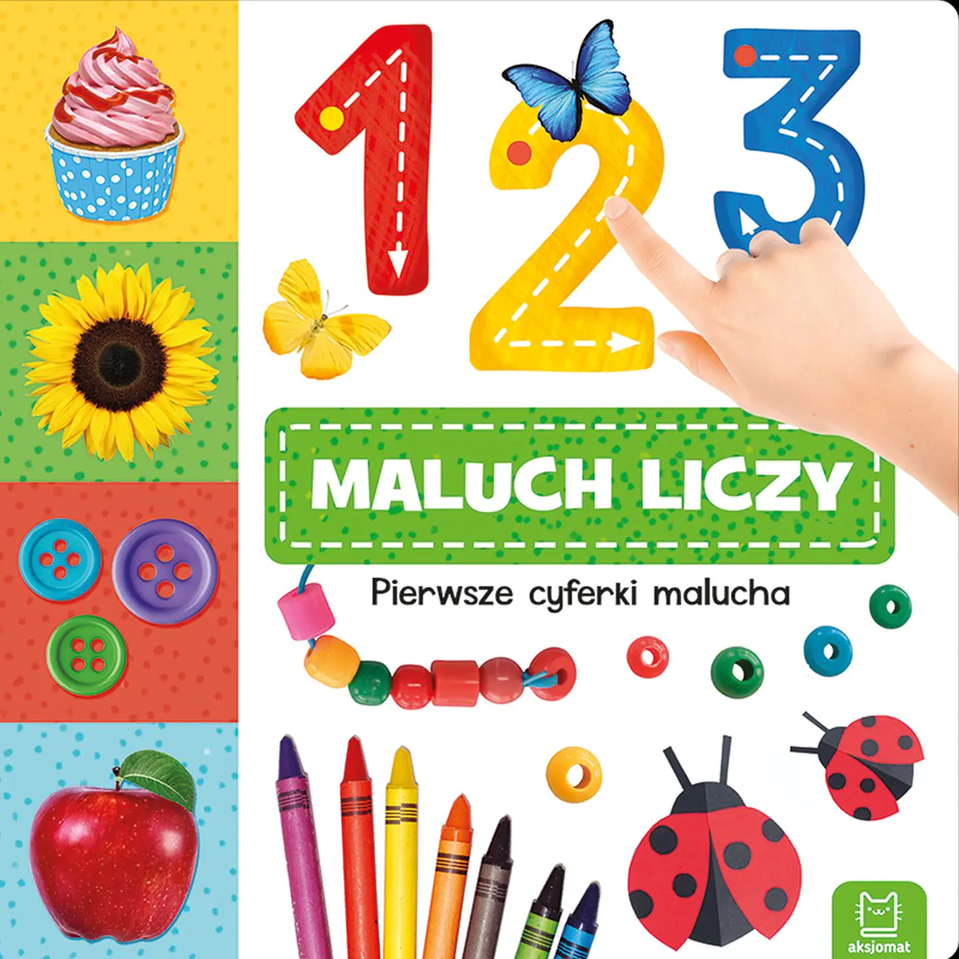 Książka - 123 maluch liczy pierwsze cyferki malucha