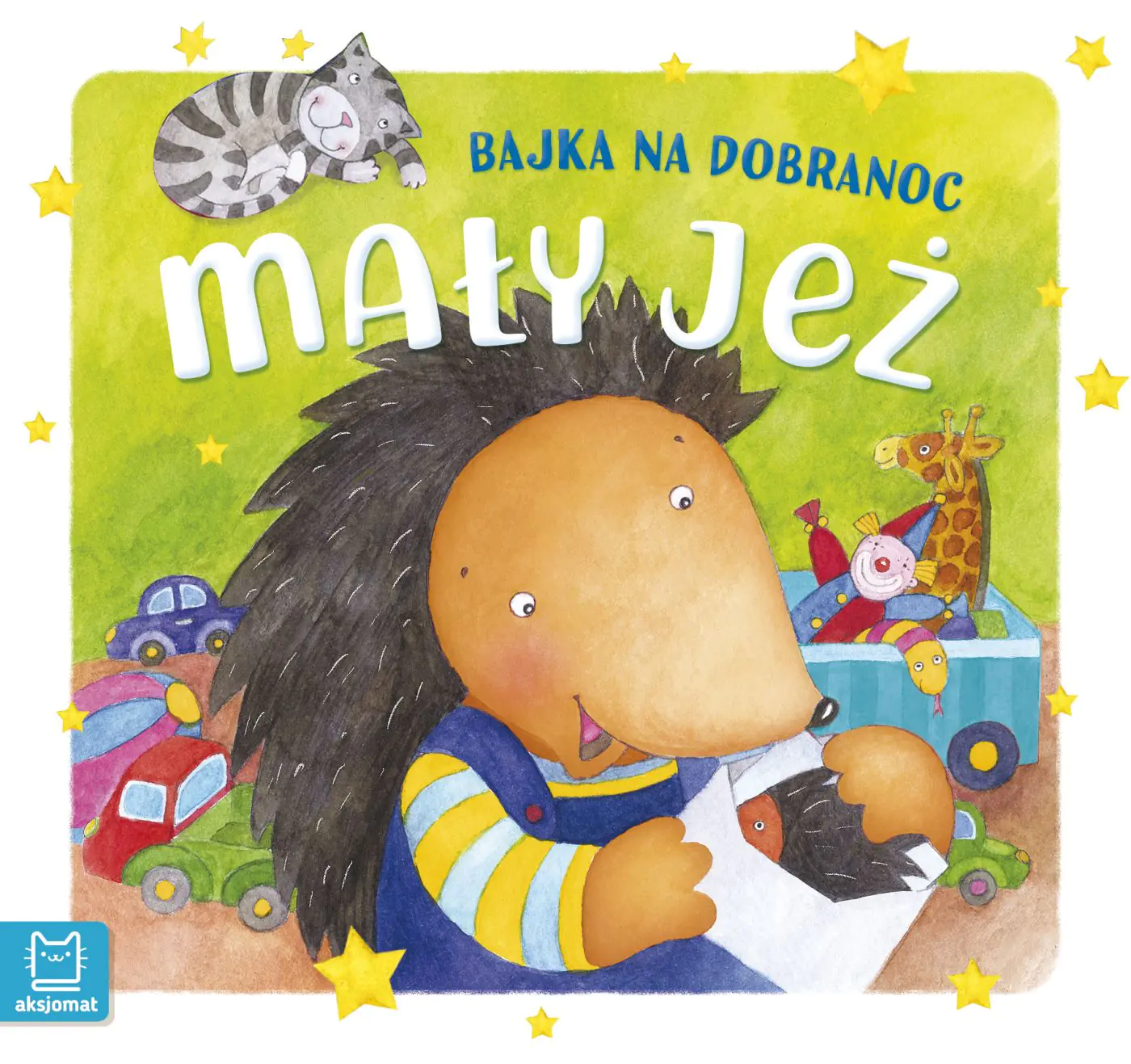 Książka - Bajka na dobranoc. Mały jeż