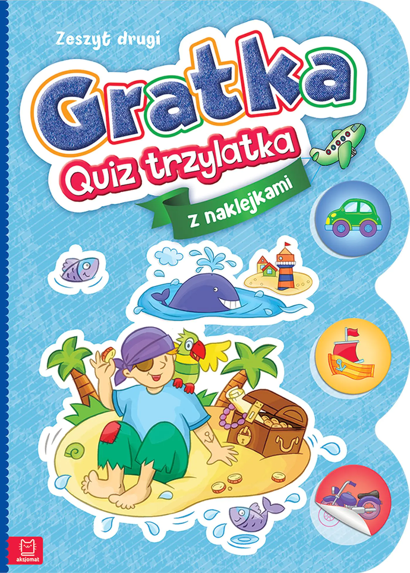 Książka - Gratka-Quiz trzylatka. Zeszyt 2
