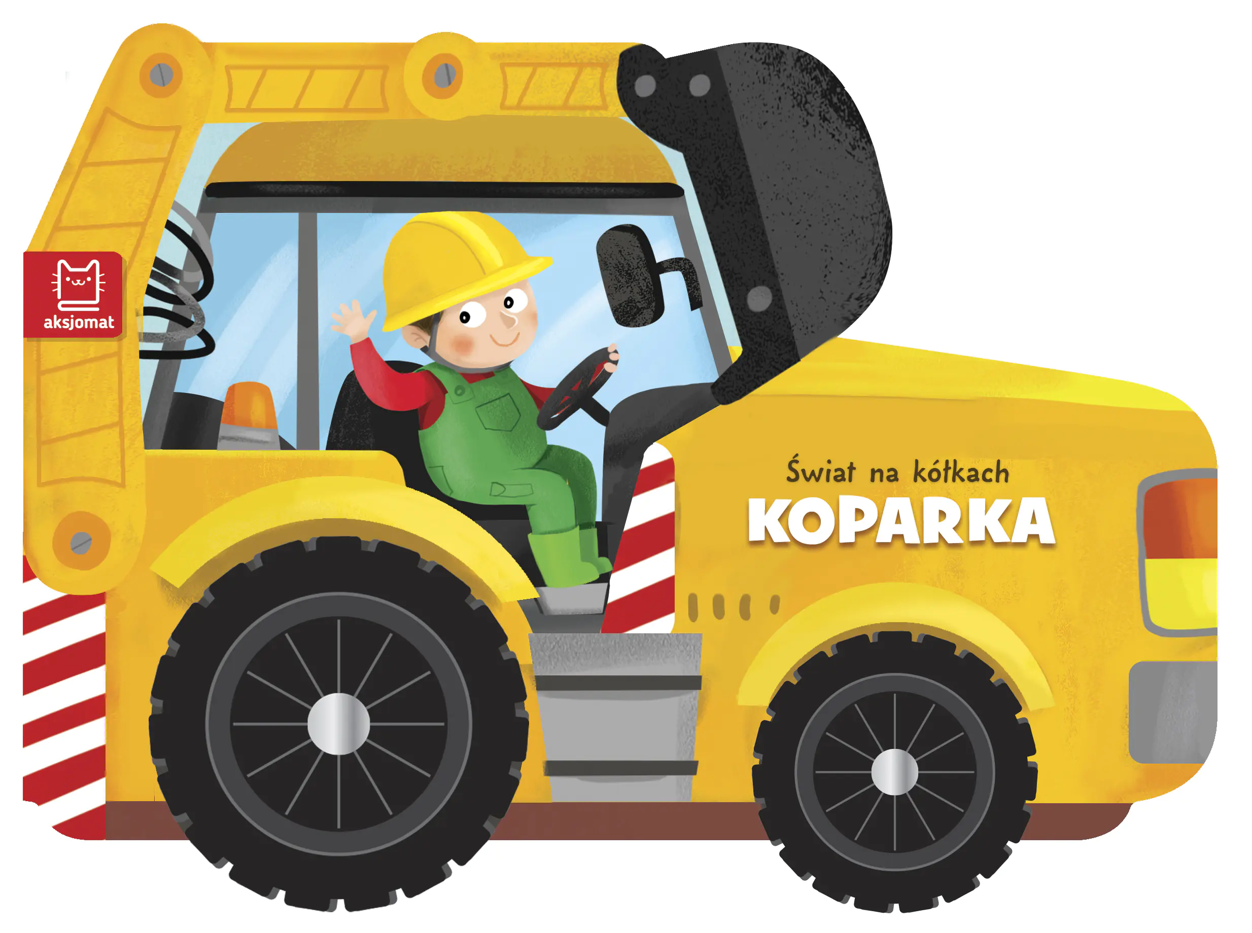 Książka - Książka Świat na kółkach. Koparka