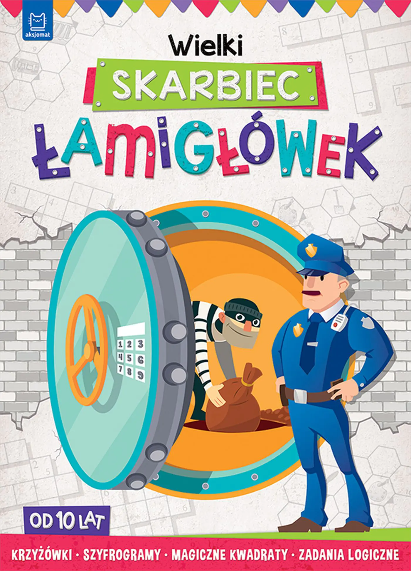 Książka - Wielki skarbiec łamigłówek