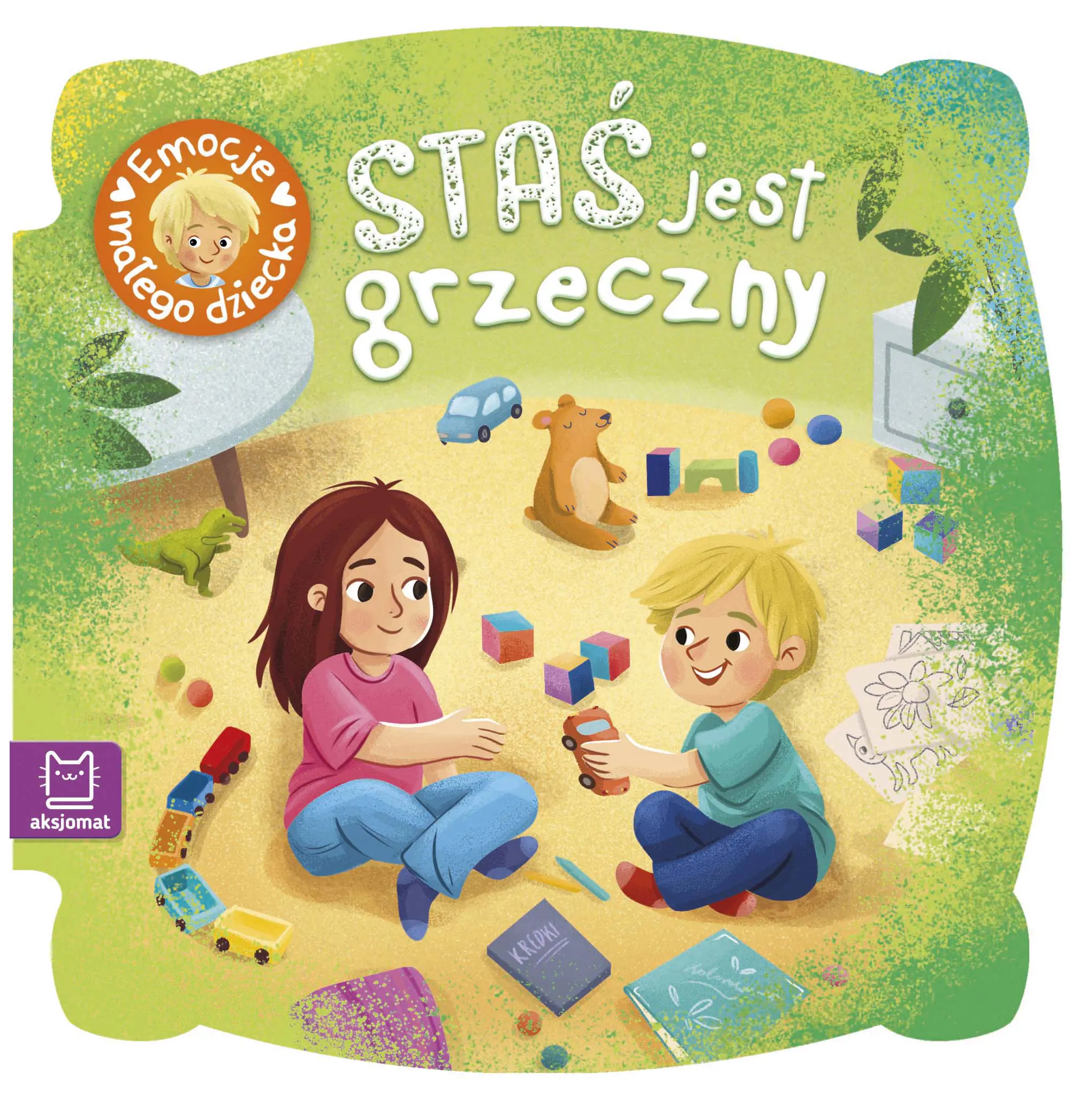 Książka - Staś jest grzeczny. Emocje małego dziecka